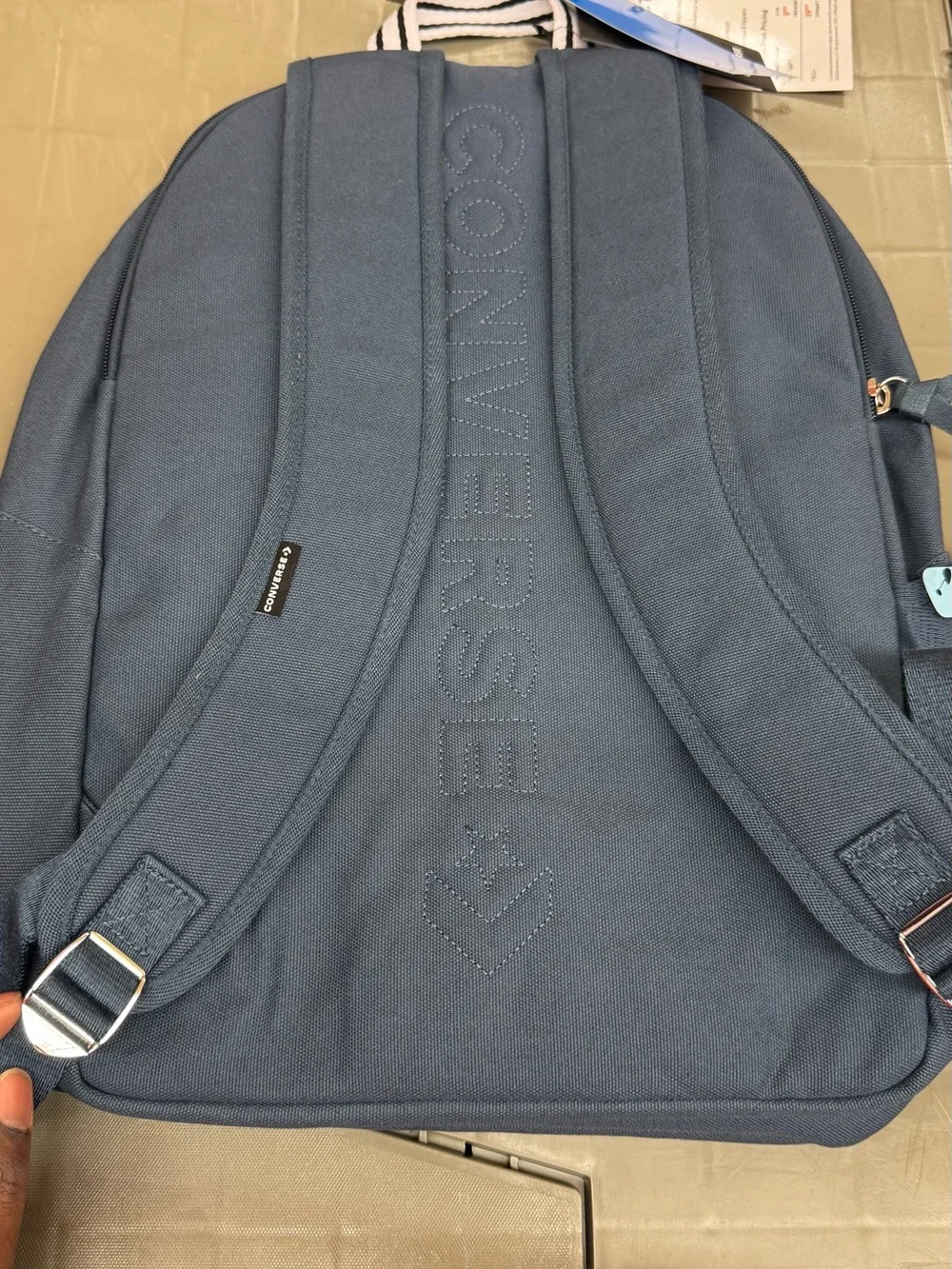 Converse Navy Blue Classic Canvas Backpack